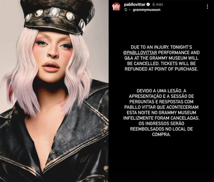 pabllo-vittar-museu-do-grammy.jpg Pabllo Vittar cancela show no Museu do Grammy: leia o comunicado