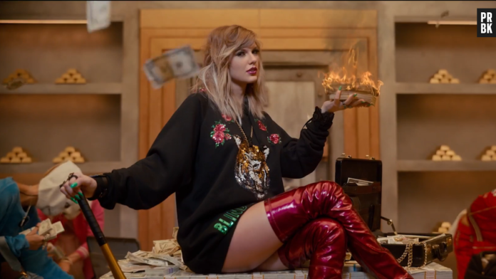 "reputation": álbum de 2017 de Taylor Swift cresce 221% e salta do 78º para 5º lugar