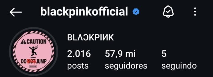 BLACKPINK atualiza foto de perfil: "DO ̶N̶O̶T̶ JUMP"