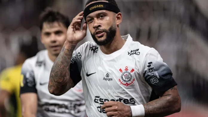 Memphis marca após 3 meses, Corinthians bate o Grêmio e mira a Libertadores