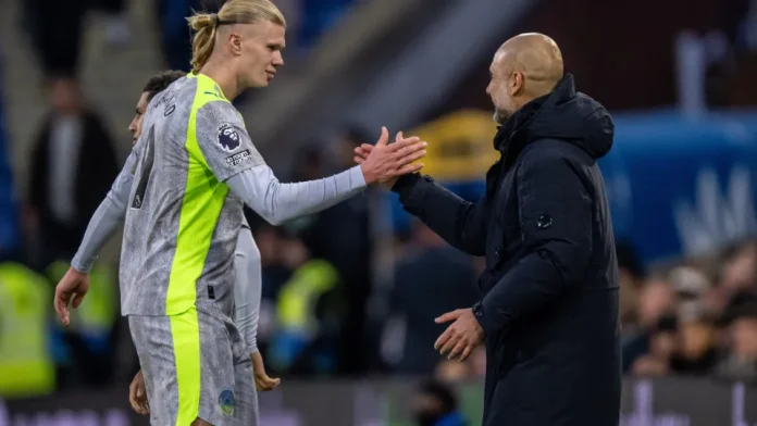 "Tudo bem". Haaland responde a Guardiola com fotografia da balança "Tudo bem". Haaland responde a Guardiola com fotografia da balança