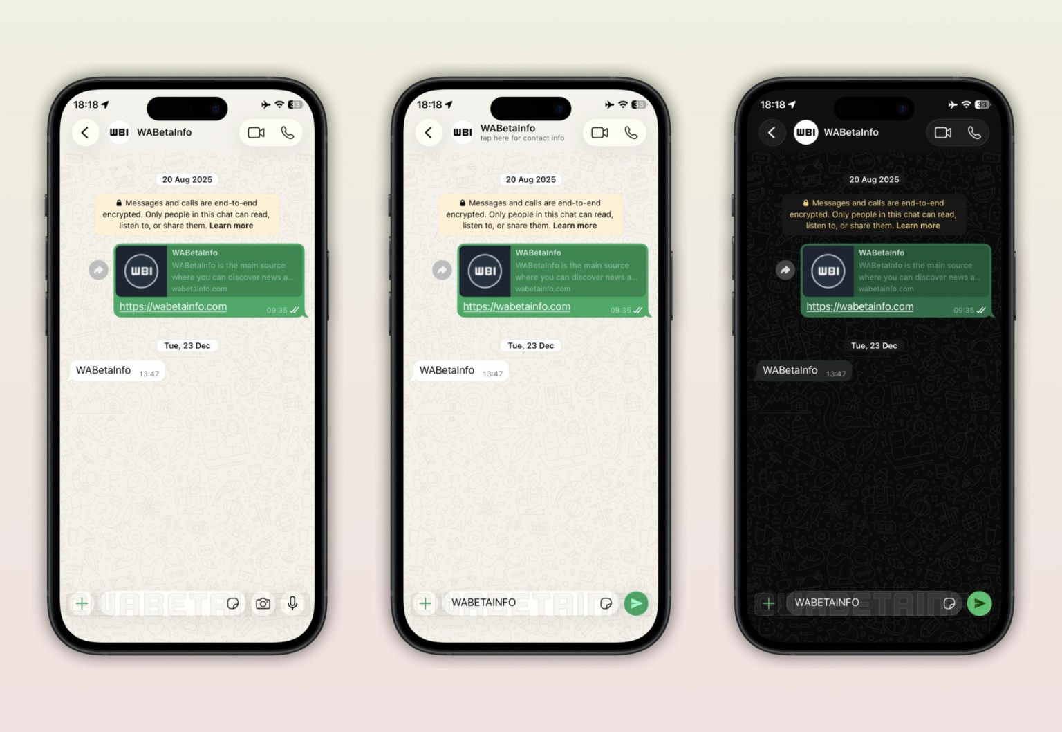 WhatsApp está a testar um novo design para app de iPhone - Aconteceu Bicas