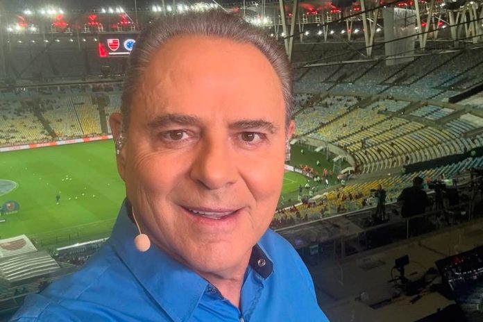 Luis Roberto estÃ¡ afastado das transmissÃµes da Copa do Mundo para tratamento mÃ©dico