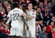 Real Madrid: Rüdiger dá tapa em Carreras; Mbappé vira alvo de críticas Real Madrid: Rüdiger dá tapa em Carreras; Mbappé vira alvo de críticas