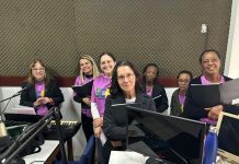 O CORAL ALEGRIA DA CIDADE esteve mais uma vez na Rádio Alternativa Fm105,9 mhz.