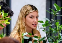Alanis Guillen aparece loira em passeio no Rio e surpreende com novo visual