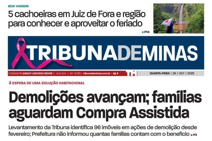 Confira o jornal impresso desta quarta-feira, dia 28