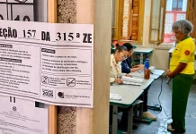 Eleitores encontram seções sem filas nas primeiras horas de votação em Juiz de Fora Eleições-2026-3--Felipe-Couri