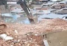 Prefeitura estima gastar até R$ 28,9 milhões com demolições de imóveis atingidos pelas chuvas em Juiz de Fora Demolições do bairro Dom Bosco, em Juiz de Fora